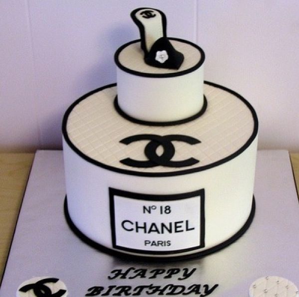 Chanel Birthday Cake