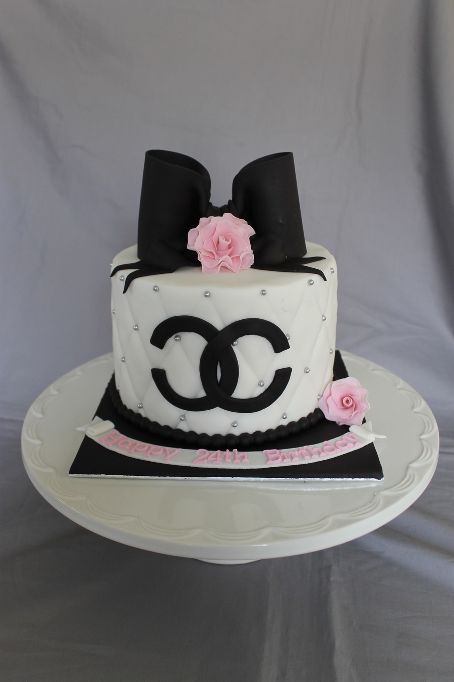 Chanel Birthday Cake