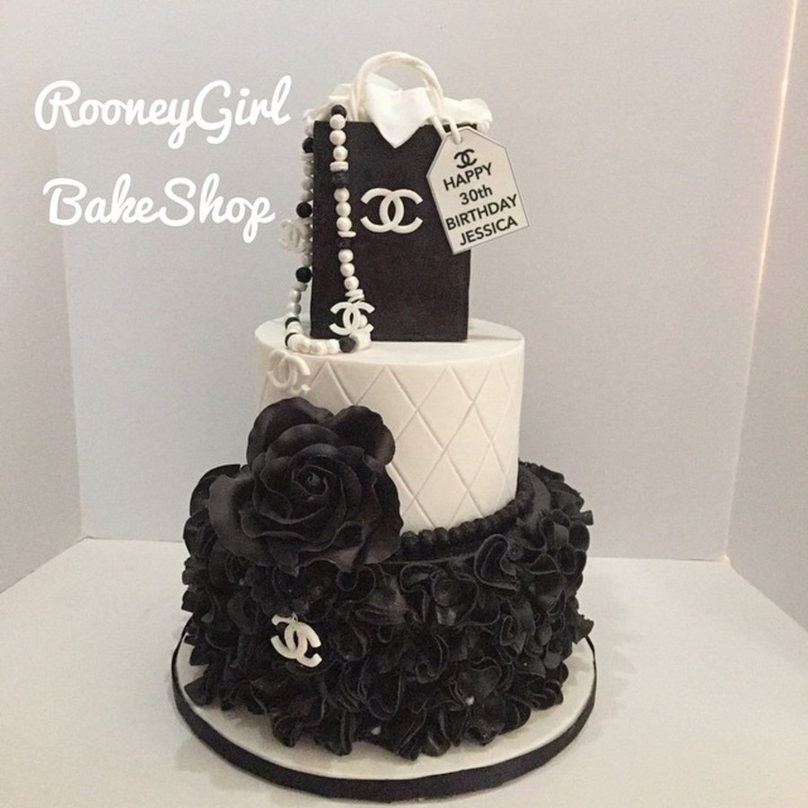 Chanel Birthday Cake