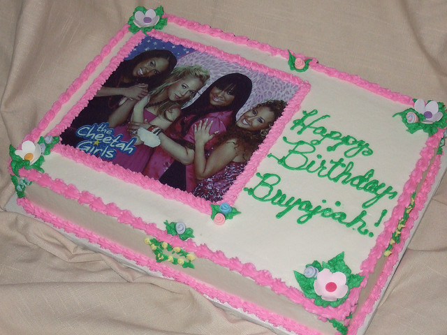 Cheetah Girls Birthday Cake