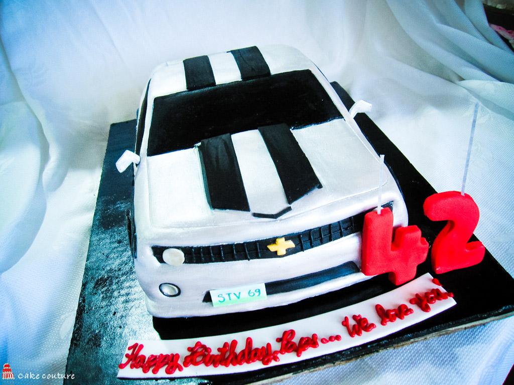 Chevy Camaro Birthday Cakes