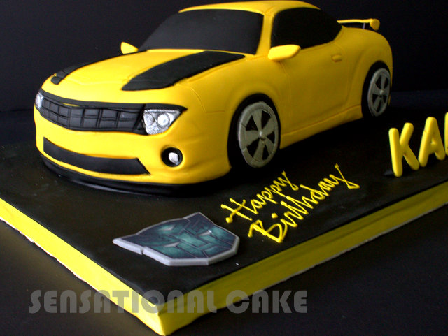 Chevy Camaro Birthday Cakes