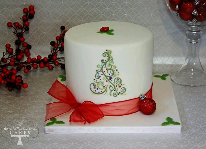 Christmas Cake Decorations