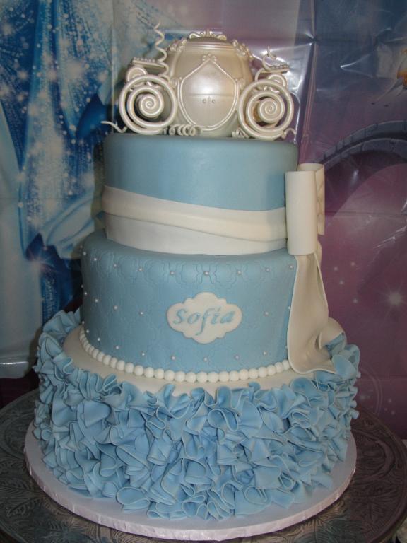 Cinderella Sweet 16 Cake