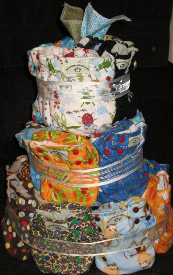 Cloth Diaper Cake