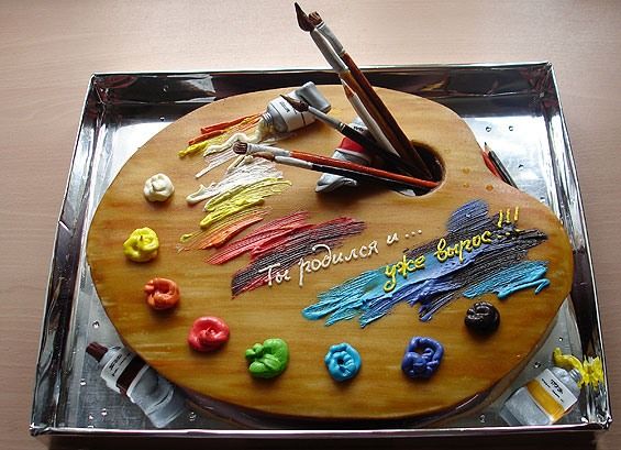 12 Photos of Art Cool Birthday Cakes