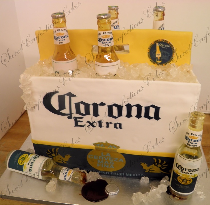 Corona Beer Birthday Cake