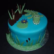 Crocodile Birthday Cake