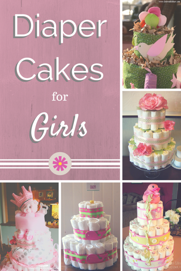 Cute Diaper Cake Ideas for Girls