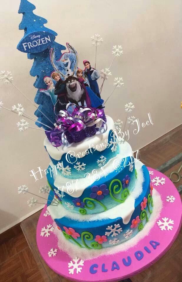 Disney Frozen Cake