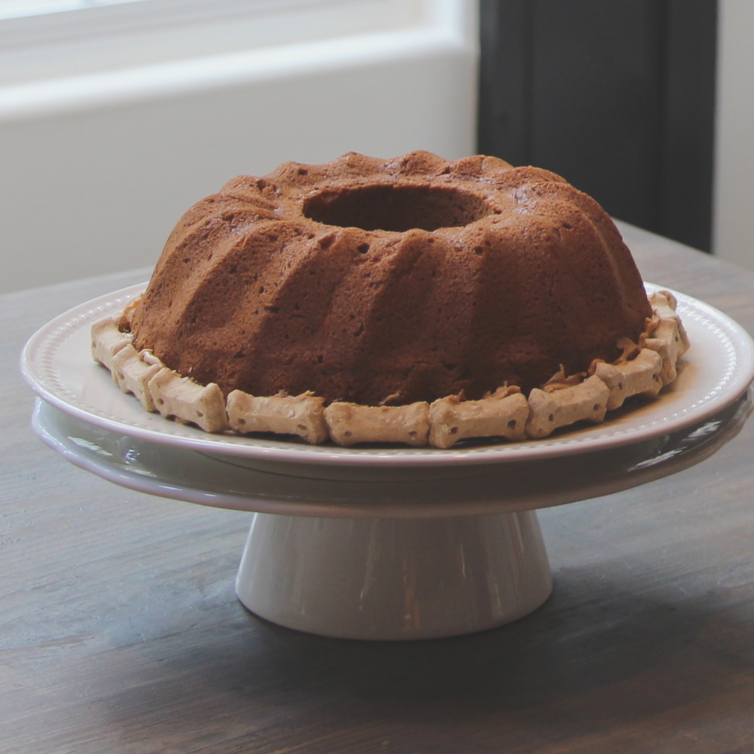 Dog Birthday Peanut Butter Cake Recipe