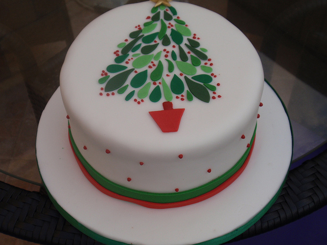 Easy Christmas Cake Designs