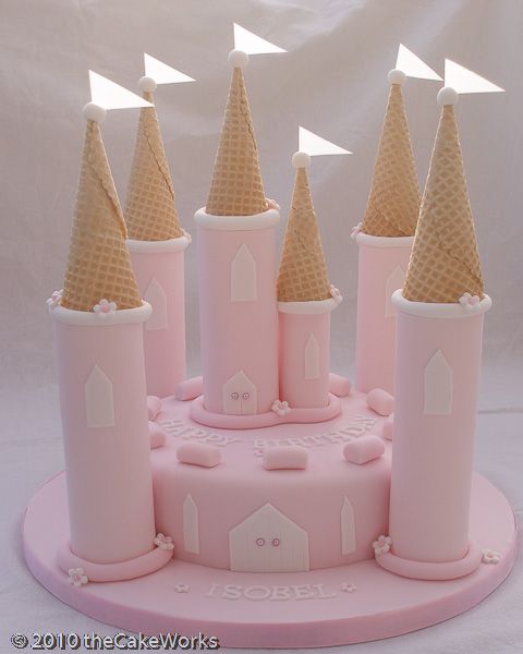 9 Photos of Easy Castle Cakes For Girls