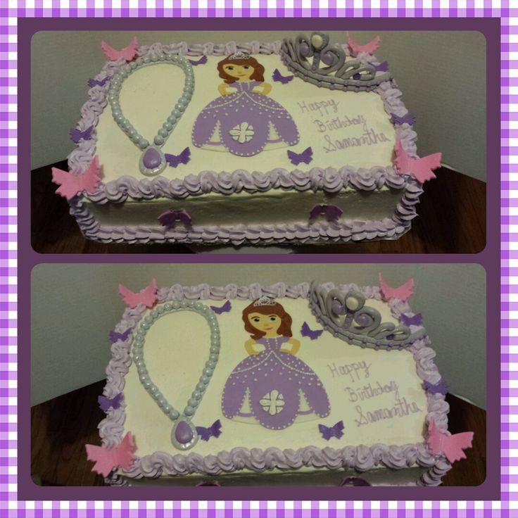 Flat Sheet Birthday Cake