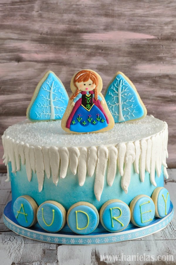 Frozen Birthday Cake Decorations