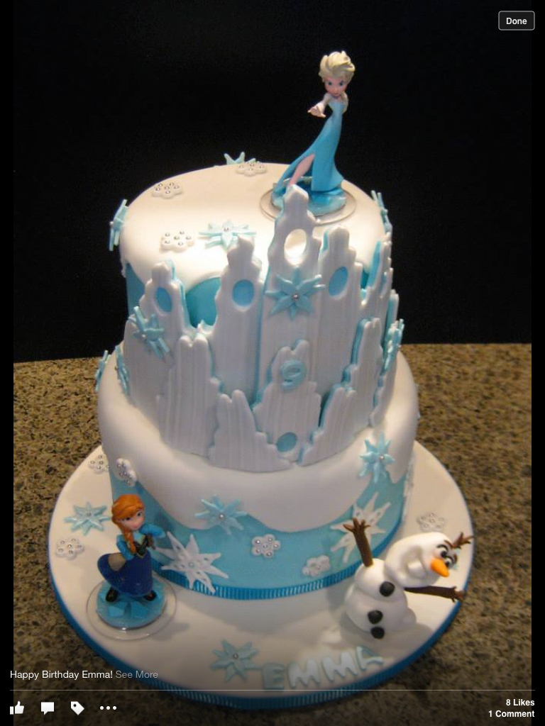 Frozen Birthday Cake Ideas