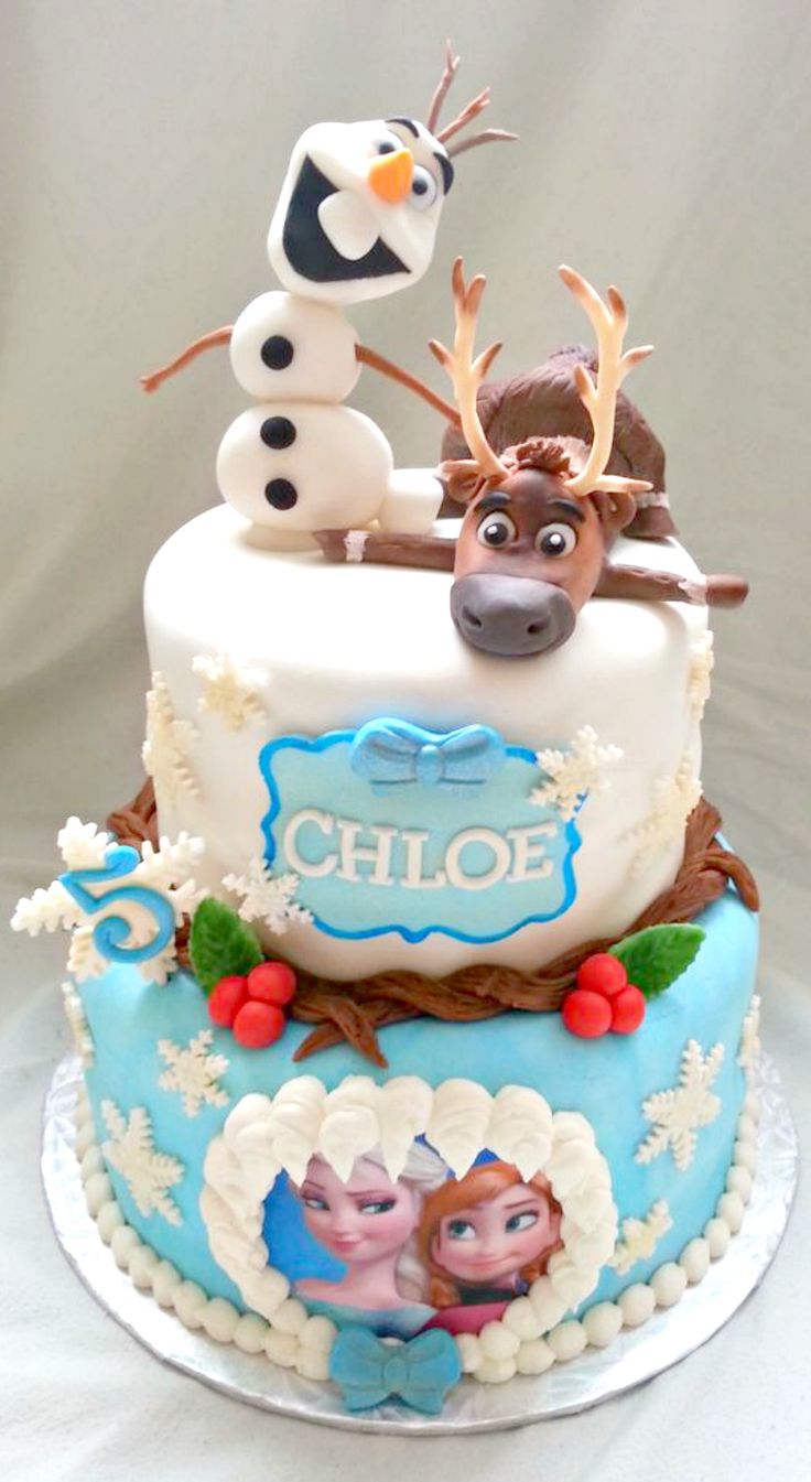 Frozen Birthday Cake Ideas