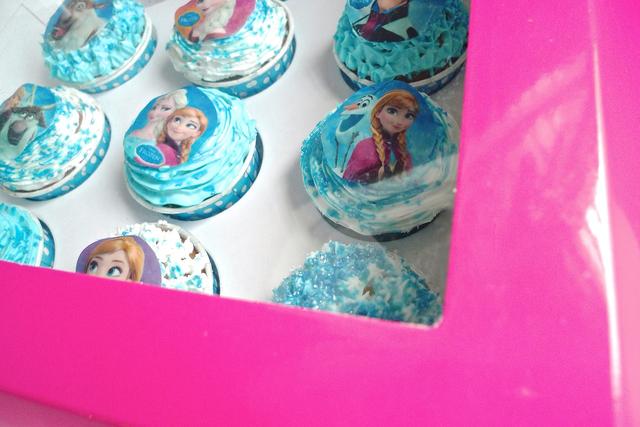 Frozen Disney Inspired Cupcakes