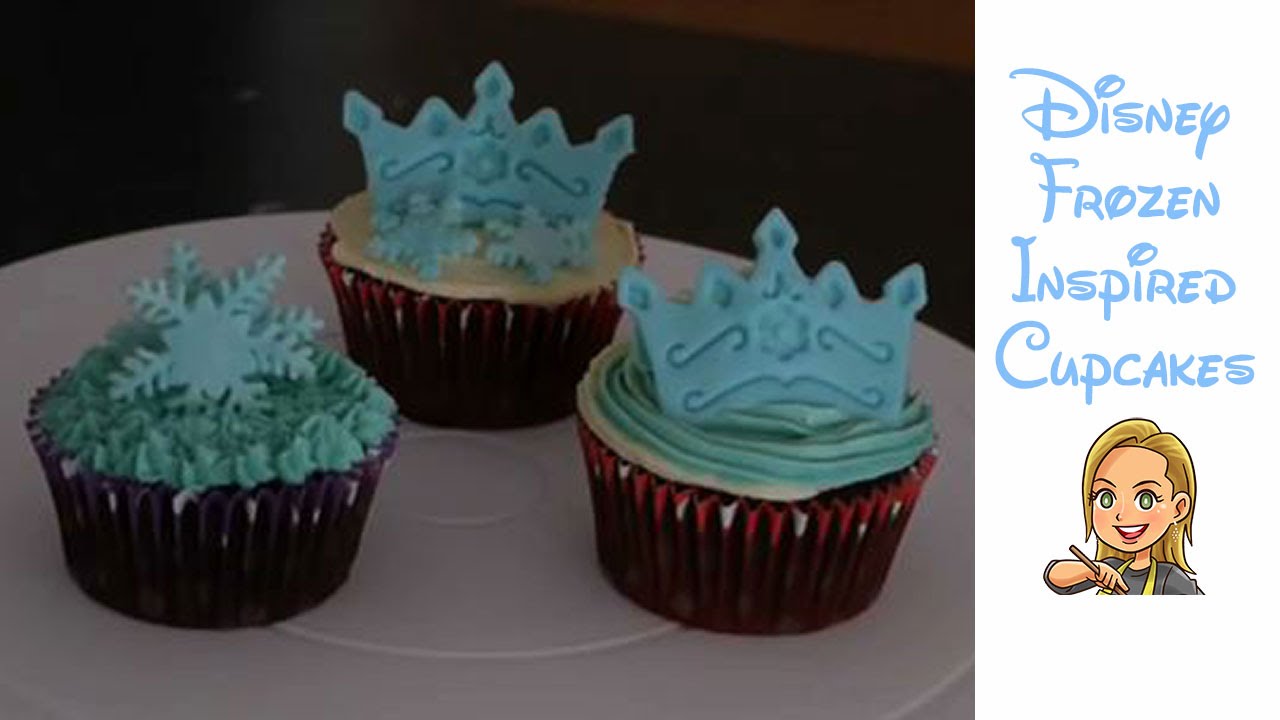 Frozen Inspired Cupcakes