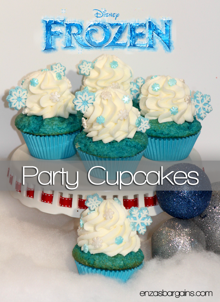 Frozen Inspired Cupcakes