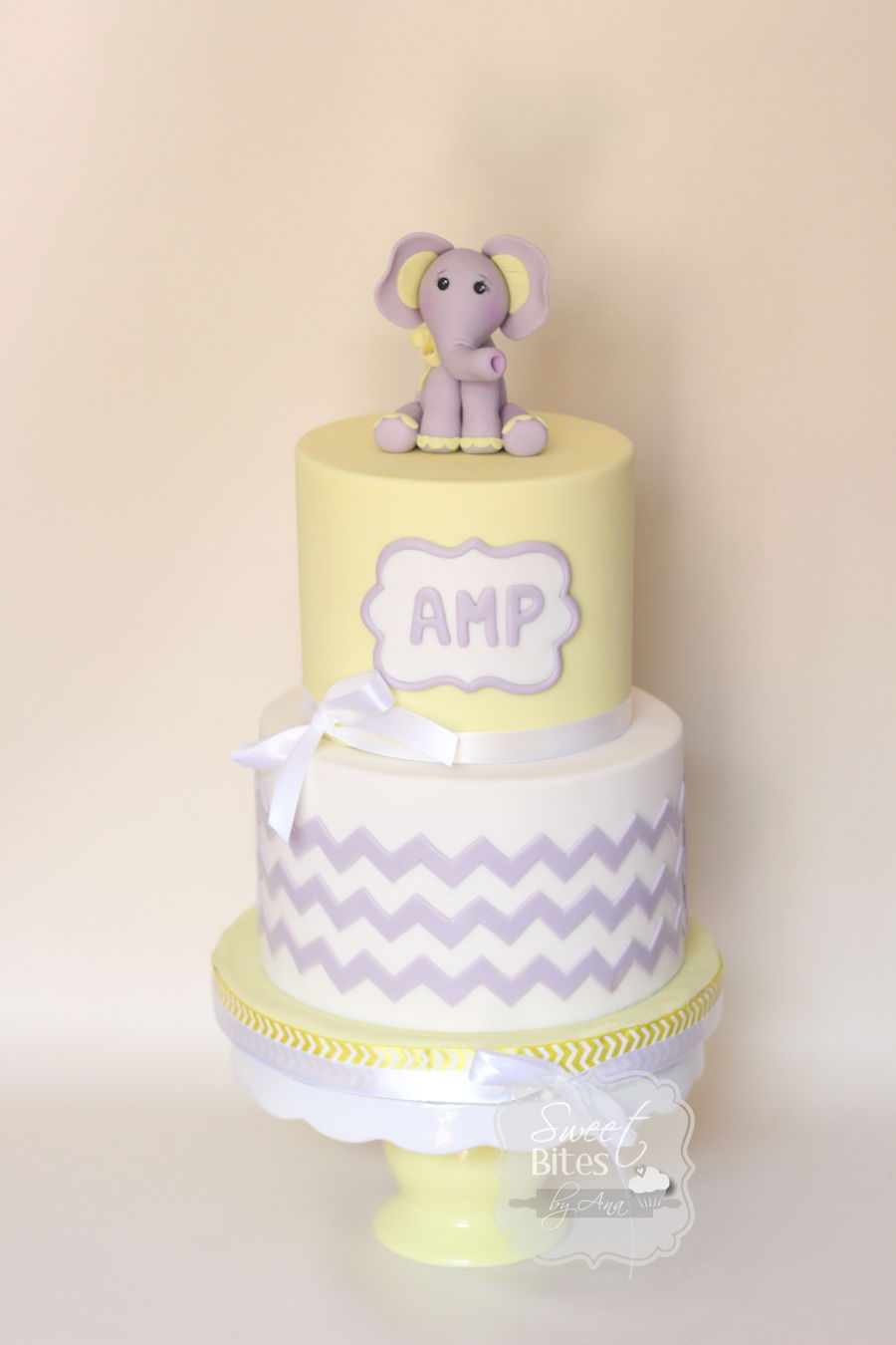 Gender-Neutral Baby Shower Cake