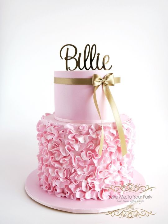 Girls Buttercream Birthday Cake Ideas