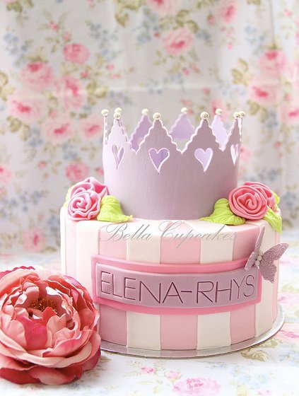 Girls Princess Birthday Cake