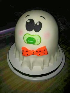 Halloween Baby Shower Cake