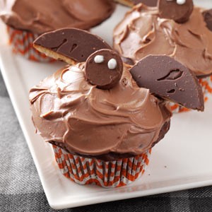 Halloween Bat Cupcakes Recipe