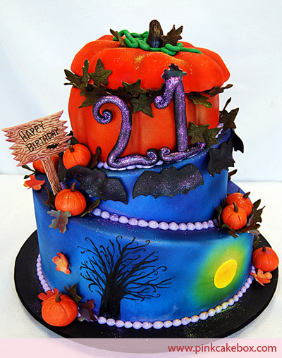 Halloween Birthday Cake