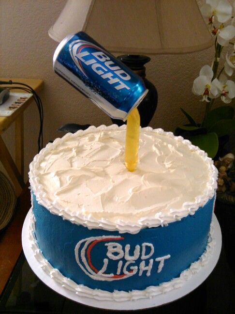 Happy Birthday Bud Light Cakes