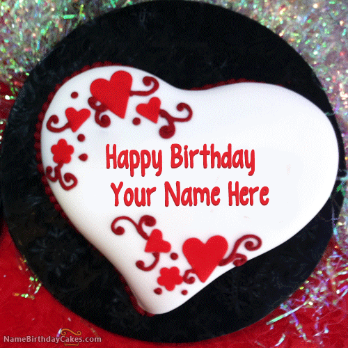 Happy Birthday Cake with Name