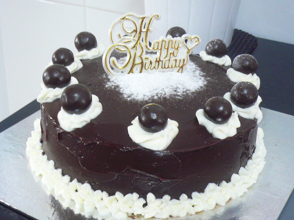 Happy Birthday Chocolate Cake