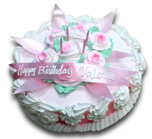 Happy Birthday Valerie Cake