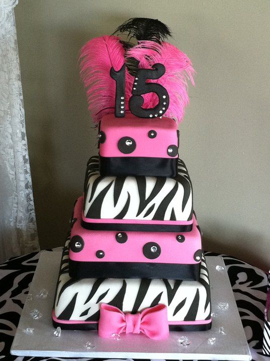 8 Photos of Pink Quinceanera Birthday Cakes