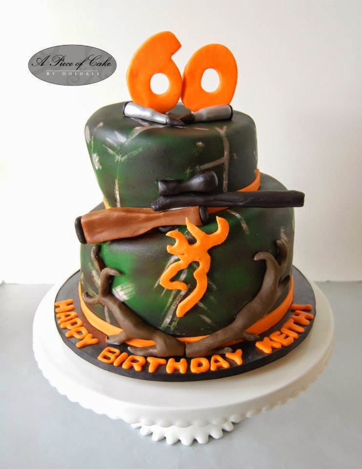 Hunting Birthday Cake