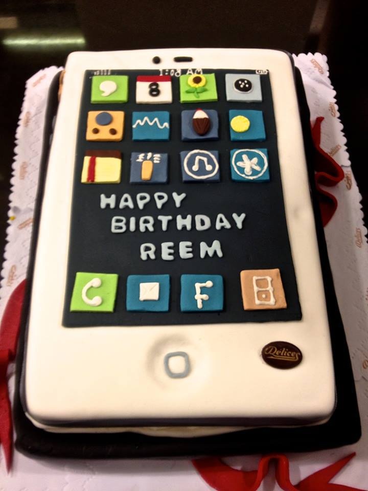 iPhone Birthday Cake