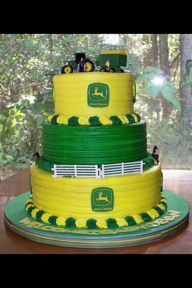 John Deere Birthday Cake