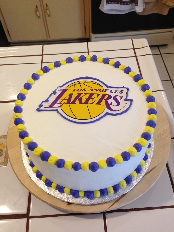 11 Photos of Lakers Birthday Party Cakes