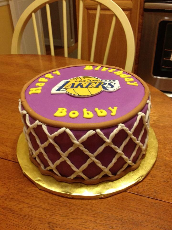 Lakers Cake