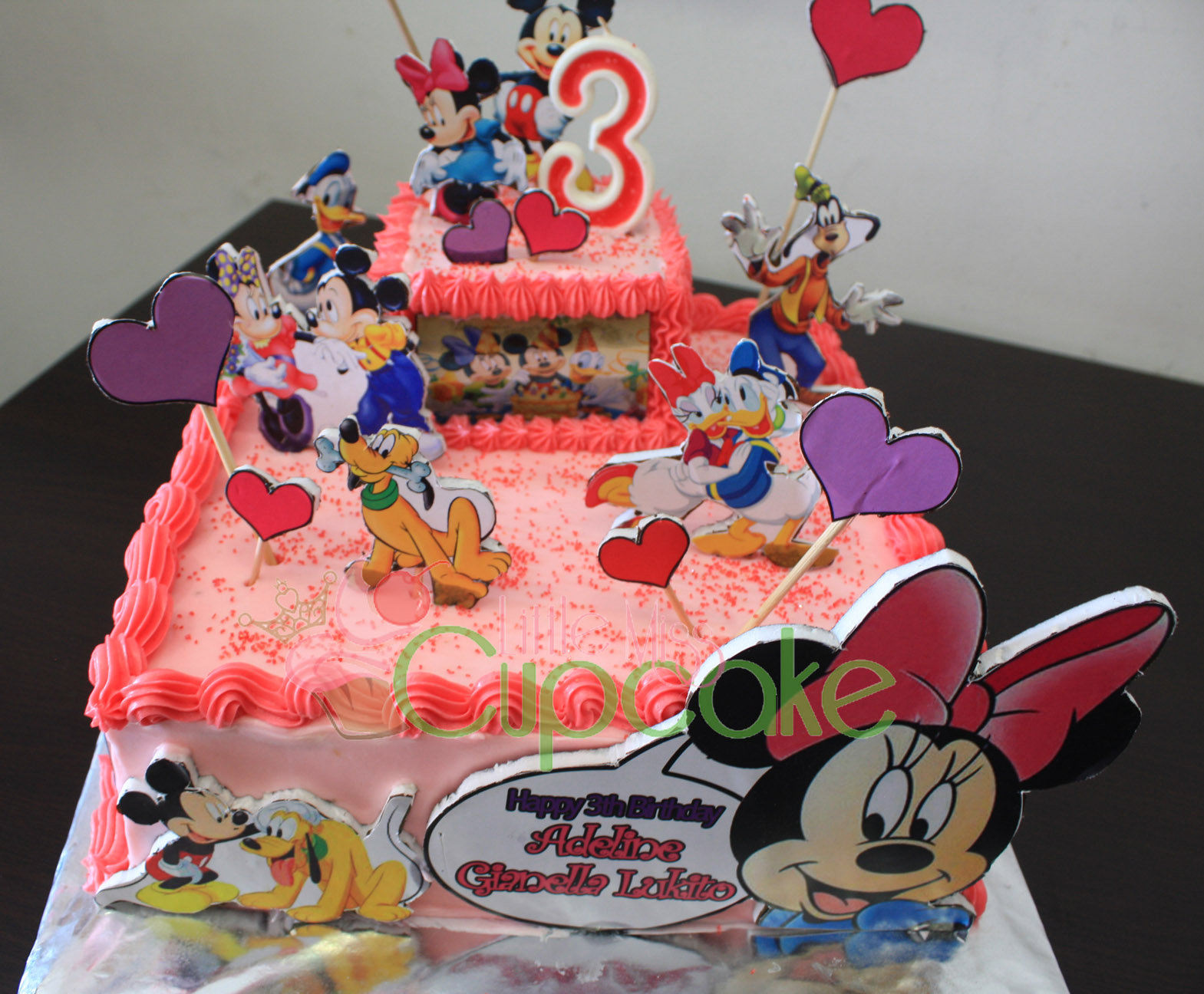 Mickey Minnie Mouse Cakes Cupcakes