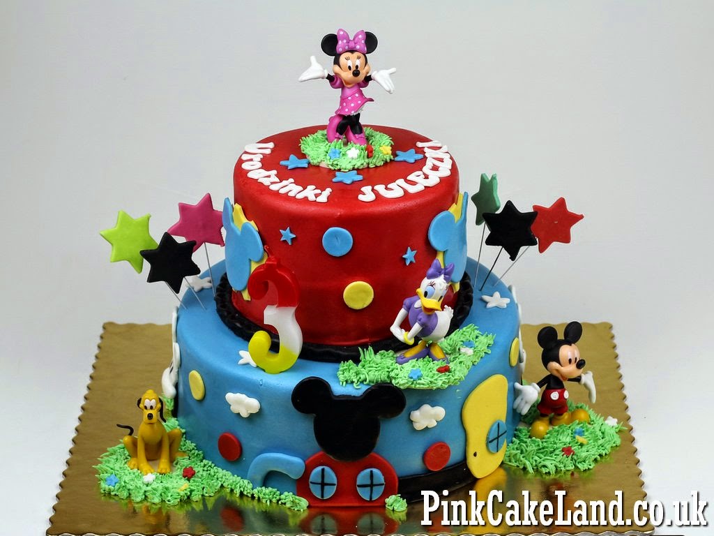 Mickey Mouse Clubhouse Birthday Cake Ideas