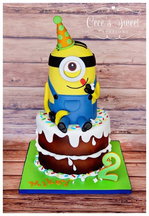 Minion Birthday Cake