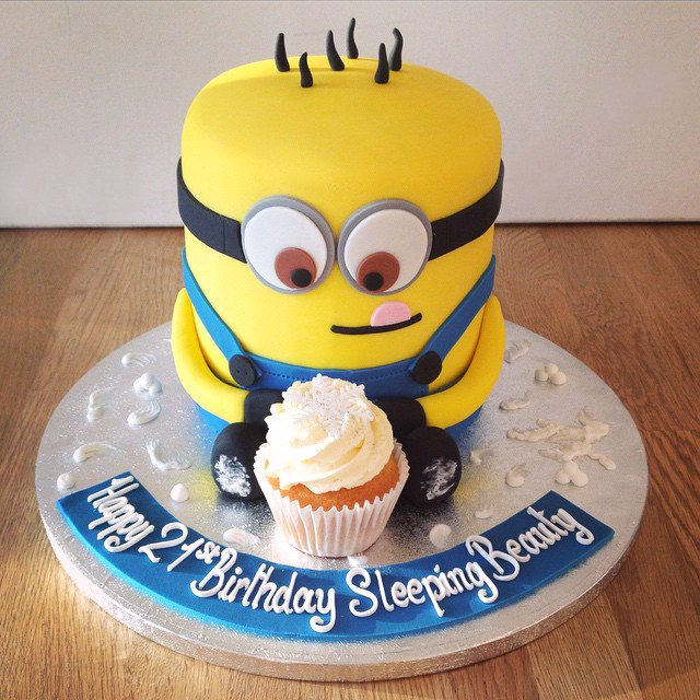 Minion Birthday Cake