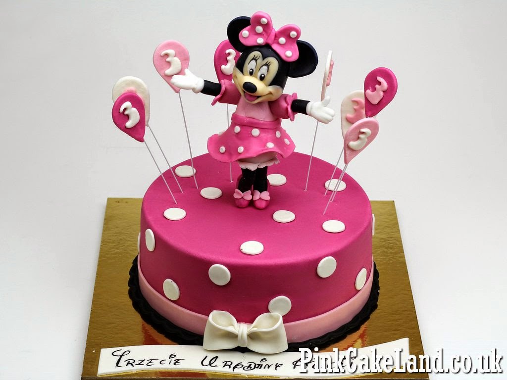 Minnie Mouse Birthday Cake