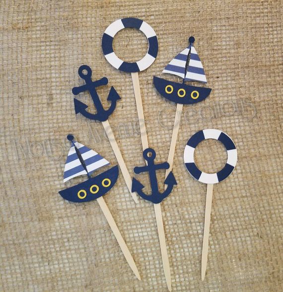 Nautical Cupcakes