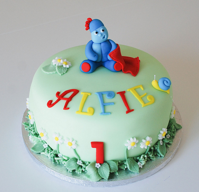 Night Garden Birthday Cake