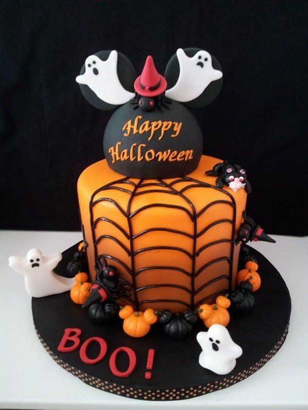 Non Scary Halloween Cakes