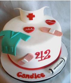 Nurse Birthday Cake