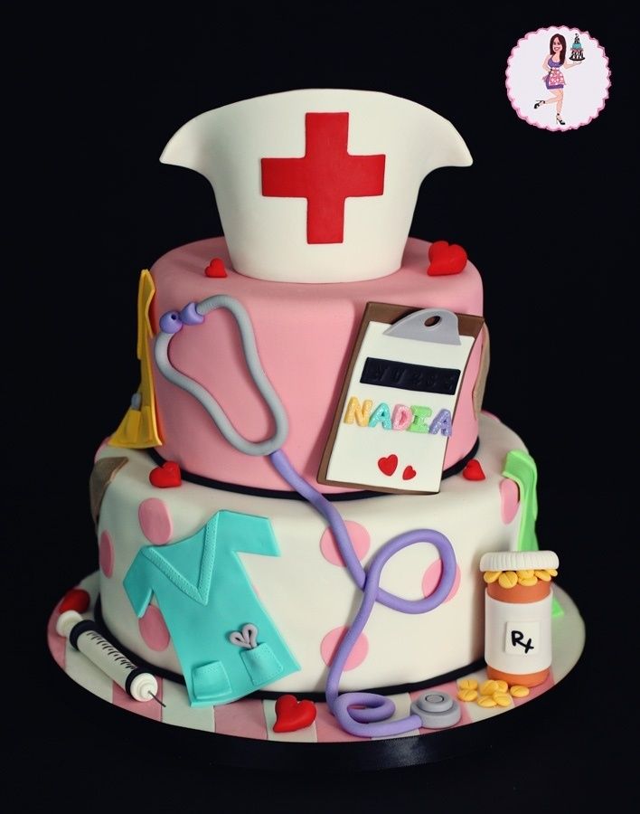 Nurse Graduation Cake